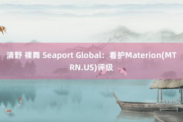 清野 裸舞 Seaport Global：看护Materion(MTRN.US)评级