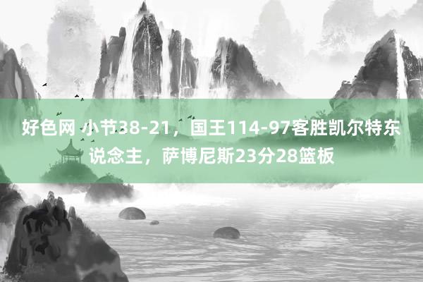 好色网 小节38-21，国王114-97客胜凯尔特东说念主，萨博尼斯23分28篮板